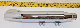 Hd65381-89a Harley-davidson Set Of 2 Fxd 1340 Dyna Exhaust Pipe Mufflers Svm31 #2