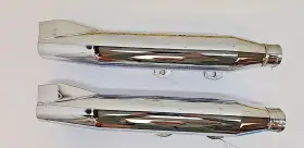 Hd65381-89a Harley-davidson Set Of 2 Fxd 1340 Dyna Exhaust Pipe Mufflers Svm31