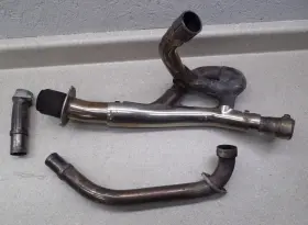 Hyosung Unk1 08 Comet Gt650r Exhaust Mid Pipe W Front And Rear Headers