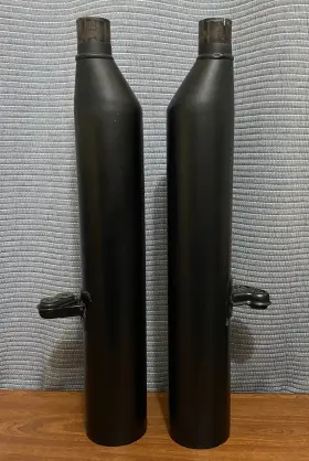 Imcv3b1890 Indian Imc-500 2021-22 Chief Dark Horse Oem Black Mufflers Lh/rh Imcv3b1811 -imcv3b1890