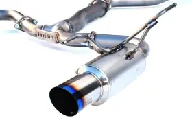 Hs11stidtg Invidia 2009 Wrx/sti Fits Sedan G5 Titan Titanium Cat-back Exhaust
