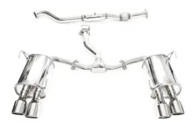 Hs22wrxg3s Invidia Fits 2022 Subaru Wrx Q300 Rolled Stainless Steel Tip Cat-back Exhaust