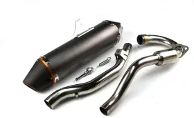 F17130202 Jfg Racing Stonemen Full Exhaust Muffler System Slip On For Crf150f Crf230f 2003-2013 F17130202 Jfg Racing Stonemen Full Exhaust Muffler System Slip On For Crf150f Crf230f 2003-2013