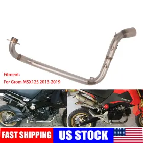 M17130064-b Jfg Racing For Grom Msx125 2013-2019 Motorcycle Front Full Exhaust System Pipe