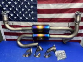 Ftm-n2-60rs Js Racing Titanium Fx-pro 60rs Na2 Exhaust For Acura Nsx 97-05