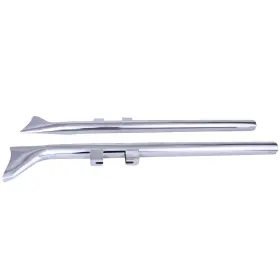 Hdft-3695c Jumach 36ftft Fishtail Exhaust Pipe Slip Ons Fit Harley Touring 95-16 New