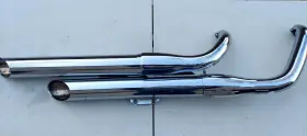 Kawasaki 18087a/c 2006-2017 Vulcan 900 Custom/classic Oem Exhaust System Muffler Pipes