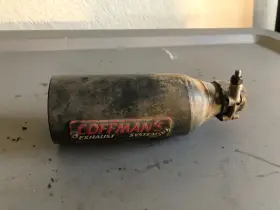 Cmk-3035blk Kawasaki Ninja 250r Ex250 250 2008 2012 Coffman Exhaust Muffler Baffle Used 031