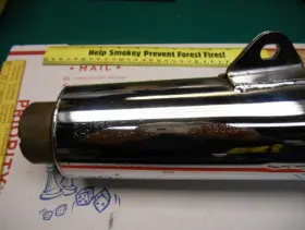 18002-1030 Kawasaki Original Oe Used Kz1300 Exhaust Muffler Left S-1980-5 Khi Kzt309a 1300 Dmg36050s #2