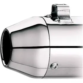 Kerker 108-7257 Tapered End Cap By Supertrapp Chrome Plated Harley Baggers