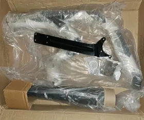 Kerker 127-71454 Supermeg 2-into-1 Black Exhaust System New Free Local Shipping