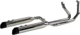 200630-sr Khrome Werks 2-1-2 Chrome Dominator Sr Exhaust System For 2009-16 Harley Touring
