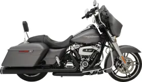 Khrome Werks 200810a-sr Dominator Sr 2-1-2 Black Exhaust System Fits 2017-26 Harley Touring