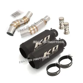 Hpmppi003-a Ko Lightning Ko077 For Kawasaki Ninja 1000 Z1000 2010-2025 Z1000sx Exhaust System Mid Pipe Mufflers