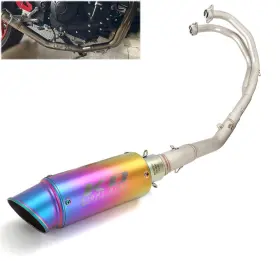 Hpmppi007-d-x Ko Lightning Ko77 For Yamaha Yzf R3 R25 Mt03 Mt25 2016-2025 Exhaust Frontpipe 51mm Muffler System