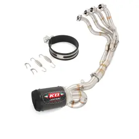Hpmppi011-n Ko Lightning K F Ko077 For Kawasaki Ninja Zx6r Zx636 2009-2023 Full Exhaust System Header Pipe Mufflers