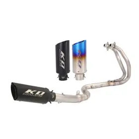 Ko Lightning Hpmppi012-c Ko106 51mm Muffler For Kawasaki Ninja 250 300 Z250 2013-2016 Exhaust Tips Header Pipe