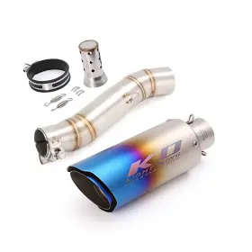 Ko Lightning Hpmppi023-a Ko106 Cb300f 2015-2018 For Honda Cbr300r 2013-2019 Exhaust Mid Pipe Mufflers Silencers