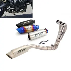 Hpmppi044-w Ko Lightning Ko077 Slip-on For Yamaha Mt09 2020-2024 Tracer 9/gt Xsr900 Exhaust Header Pipe Muffler