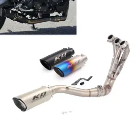 Hpmppi044-w Ko Lightning Ko106 For Yamaha Mt09 2020-2024 Tracer 9 /gt Xsr900 Exhaust Mufflers Slip Header Pipe