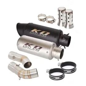Ko Lightning Hpmppi050-d Ko077 For Ducati 848 1098 1198 Motorcycle Exhaust Connect Mid Pipe Mufflers Left Right