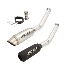 Ko Lightning Hpmppi053-a Ko077 Slip For Suzuki Gsxr1000 2005 2006 Exhaust System Middle Pipe Mufflers Db Killer