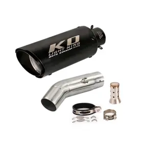 Ko Lightning Hpmppi053-d Ko106 For Suzuki Gsxr 600 750 2011-2026 Exhaust Middle Link Pipe Slip On Mufflers Tube