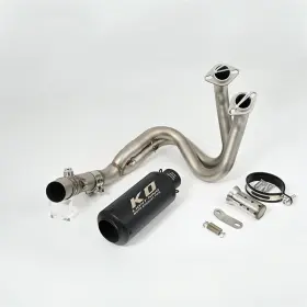 Ko Lightning Hpmppi065-a Ko067-g For Kawasaki Ninja 650 Z650 2017-2023 Exhaust Slip On Muffler Header Link Pipe