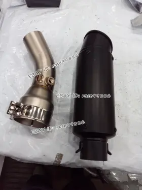 Hpmppi065-k Ko Lightning Ko067-k For Kawasaki Ninja 650 Z650 2023-2025 Exhaust System Mid Pipe Mufflers Db Killer