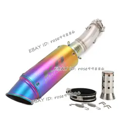 Hpmppi102-c Ko Lightning Ko077 For Kawasaki Ninja 400 250 Z400 Z250 2017-2025 Exhaust Mid Pipe Mufflers System