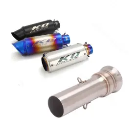 Hpmppi169-c Ko Lightning Ko077 Exhaust System Mid Pipe Mufflers Slip Modified For 1290 1190 1090 1050 Adventure
