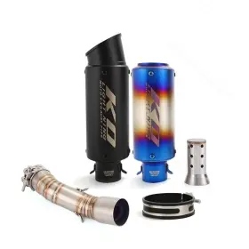 Hpmppi203-b Ko Lightning Ko077 For Cf-moto 700cl-x Clx 700 2020-2025 Exhaust Mid Pipe Black Mufflers Db Killer