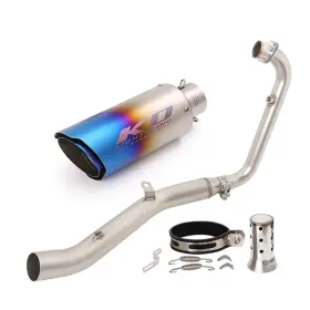 Hpmppi239-a Ko Lightning Ko106-b For Lifan Kp Mini 150 2015-2025 Exhaust Connect Header Pipe Muffler Whole System