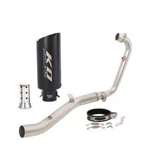Hpmppi239-a Ko Lightning Ko106-c For Lifan Kp Mini 150 2015-2025 Whole Exhaust System Header Pipe Black Mufflers