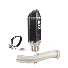 Hpmppi241-b Ko Lightning Ko002 51mm Mufflers For Cf-moto Nk800 800nk 2023-2025 Motorcycle Exhaust Link Mid Pipe