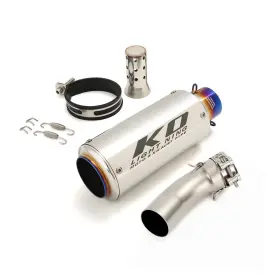 Hpmppi244-a Ko Lightning Ko97-a For Kawasaki Ninja Zx4r Zx4rr 2023-2025 Exhaust Mid Pipe Slip Mufflers Db Killer