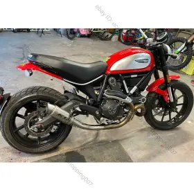 560hfhbc Kolightning For Ducati Scrambler Monster 797 2017-2020 Slip On Muffler Exhaust Mid Link Pipe #2