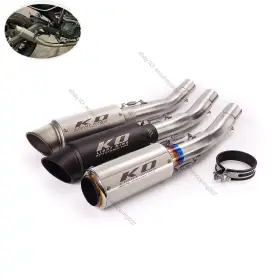 560hfhbc Kolightning For Ducati Scrambler Monster 797 2017-2020 Slip On Muffler Exhaust Mid Link Pipe