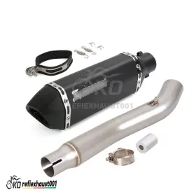 Aznf42754 Kolightning For Honda Cbr250r 2011-2016 Exhaust System Mid Link Pipe Muffler Silencer Escape