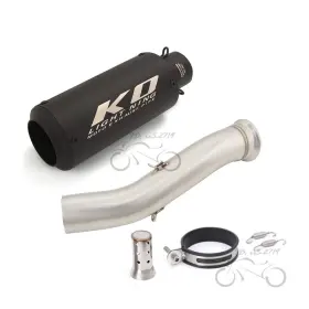 B24189y2 Kolightning For Cf-moto 800nk 2025 2024 2023 Modified Muffler Tips Slip On Exhaust Black