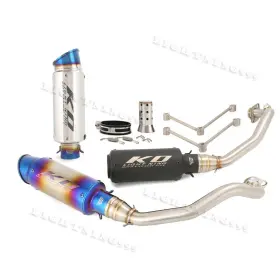 Bd56465 Kolightning For Yamaha Zuma 125 Bws 2002-2020 Motorcycle Front Link Pipe 51mm Silencers