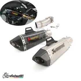 Eiw74836 Kolightning For Kawasaki Ninja 500 2024-2025 400 Middle Exhaust Link Pipe Muffler Tips
