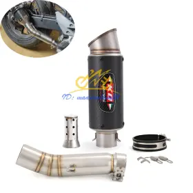 Ewjg37254 Kolightning For Honda Cbr500r Cb500f 2013-2015 Cb500x 2013-16 Exhaust Mid Link Pipe Mufflers