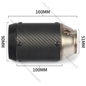 Ga04909 Kolightning Modified For 1050 1090 1190 1290 Adventure Slip On Exhaust Mid Link Pipe Muffler #2