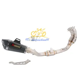 Gewy74824 Kolightning For Yamaha Mt-09 Fz09 2020-2024 Full System 51mm Muffler Tip Exhaust Header Pipe