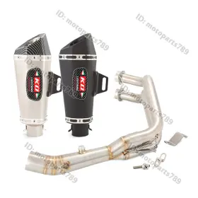 Hnmptp001 Kolightning For Yamaha Yzf R7 2021-2024 Mt07 Fz07 Full Exhaust System Front Pipe Muffler Tip