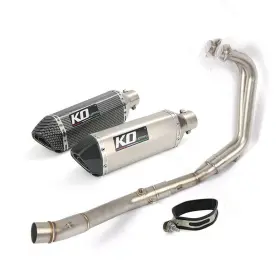 Hpmppi007-d Kolightning Ko001 For Yamaha R3 Mt-03 2018-2023 51mm 2 370mm Length Exhaust Muffler Tips