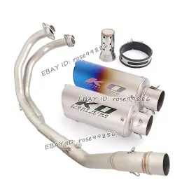 Hpmppi007-d-x Kolightning Ko106 For Yamaha Yzf R3 R25 Mt03 Mt25 Motorcycle Tube Exhaust Front Link Pipe Mufflers
