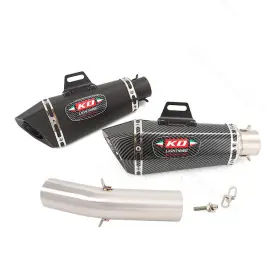 Hpmppi011-s Kolightning Ko021 For Kawasaki Ninja Zx6r 2009-2023 51mm 2 345mm Length Exhaust Muffler Tips