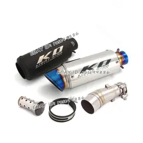 Hpmppi012-a Kolightning Ko077 For Kawasaki Z250 Ninja 250 300 2013-2016 Exhaust Middle Pipe 51mm Muffler